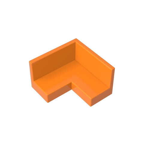 Gobricks,Panel 2 x 2 x 1 Corner,91501,31959