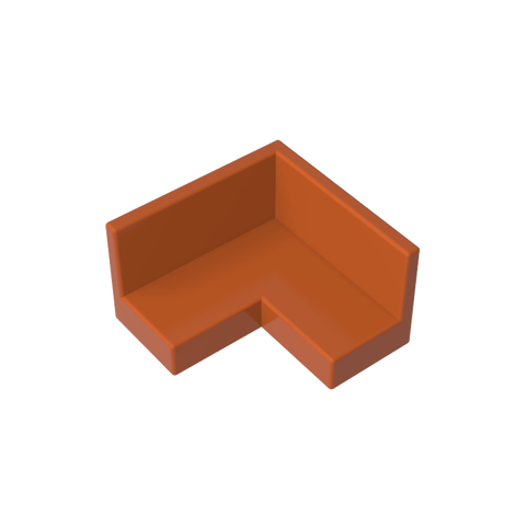 Gobricks,Panel 2 x 2 x 1 Corner,91501,31959
