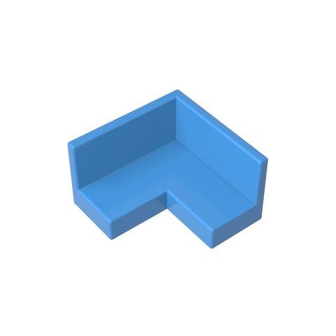 Gobricks,Panel 2 x 2 x 1 Corner,91501,31959