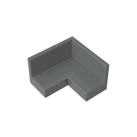 Gobricks,Panel 2 x 2 x 1 Corner,91501,31959