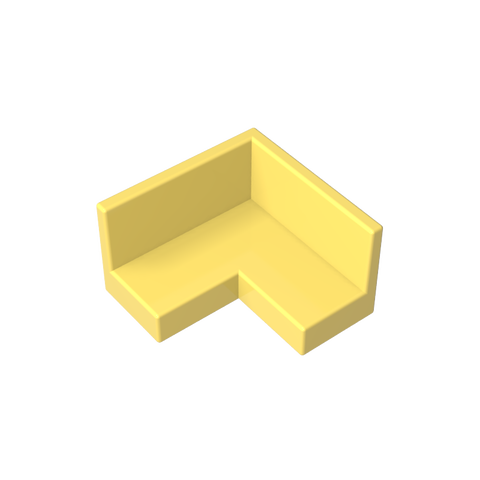 Gobricks,Panel 2 x 2 x 1 Corner,91501,31959