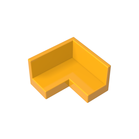 Gobricks,Panel 2 x 2 x 1 Corner,91501,31959