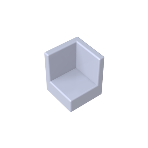 Gobricks,Panel 1 x 1 x 1 Corner,6231
