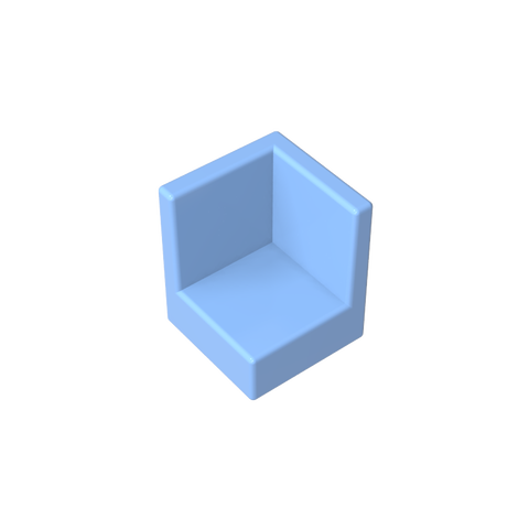 Gobricks,Panel 1 x 1 x 1 Corner,6231