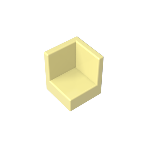 Gobricks,Panel 1 x 1 x 1 Corner,6231