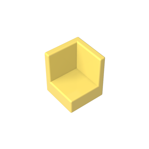 Gobricks,Panel 1 x 1 x 1 Corner,6231