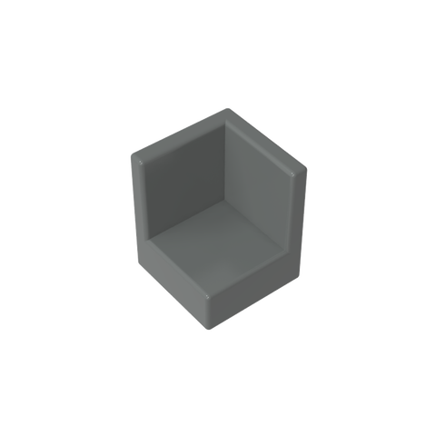 Gobricks,Panel 1 x 1 x 1 Corner,6231