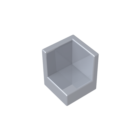 Gobricks,Panel 1 x 1 x 1 Corner,6231