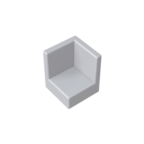 Gobricks,Panel 1 x 1 x 1 Corner,6231