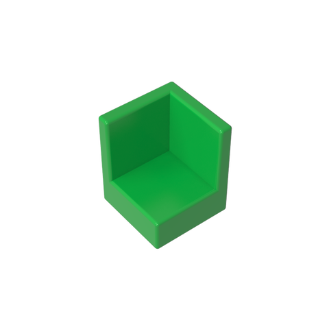 Gobricks,Panel 1 x 1 x 1 Corner,6231