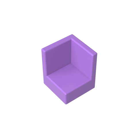 Gobricks,Panel 1 x 1 x 1 Corner,6231