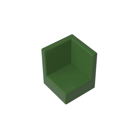 Gobricks,Panel 1 x 1 x 1 Corner,6231