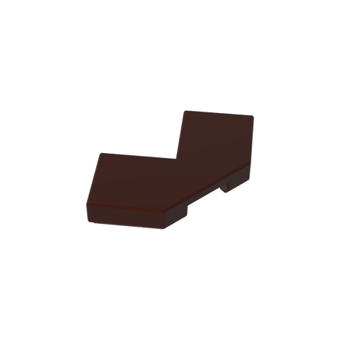 Gobricks,Tile Special 2 x 2 Corner with Cut Corner - Facet,27263,39726,54578