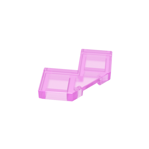 Gobricks,Tile Special 2 x 2 Corner with Cut Corner - Facet,27263,39726,54578