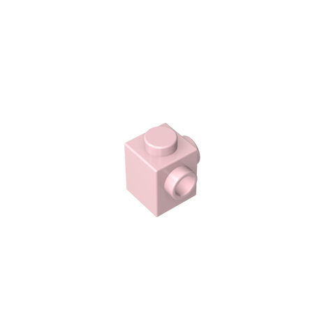 Gobricks,Brick Special 1 x 1 with Studs on 2 Adjacent Sides,26604
