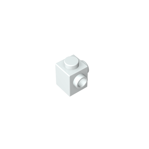 Gobricks,Brick Special 1 x 1 with Studs on 2 Adjacent Sides,26604