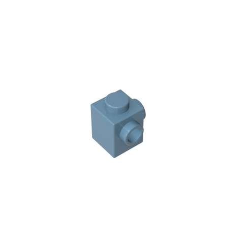 Gobricks,Brick Special 1 x 1 with Studs on 2 Adjacent Sides,26604
