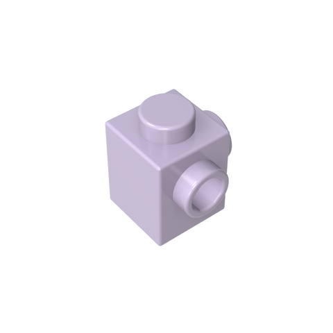 Gobricks,Brick Special 1 x 1 with Studs on 2 Adjacent Sides,26604