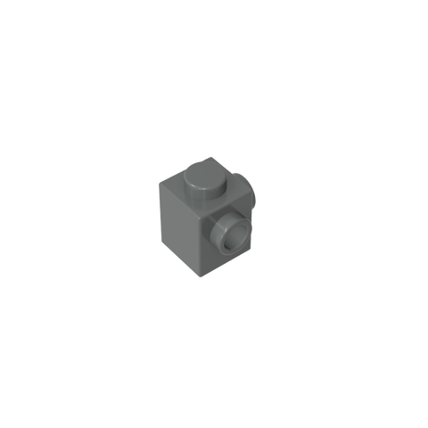 Gobricks,Brick Special 1 x 1 with Studs on 2 Adjacent Sides,26604