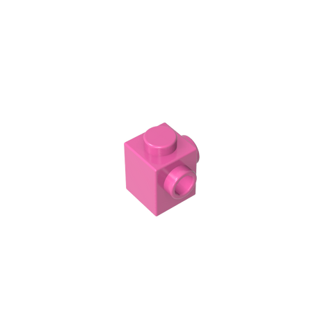 Gobricks,Brick Special 1 x 1 with Studs on 2 Adjacent Sides,26604