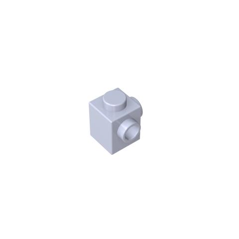 Gobricks,Brick Special 1 x 1 with Studs on 2 Adjacent Sides,26604