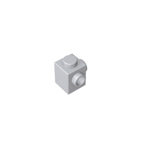 Gobricks,Brick Special 1 x 1 with Studs on 2 Adjacent Sides,26604