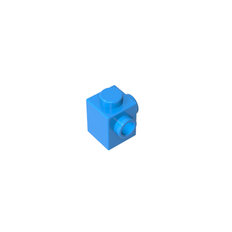 Gobricks,Brick Special 1 x 1 with Studs on 2 Adjacent Sides,26604