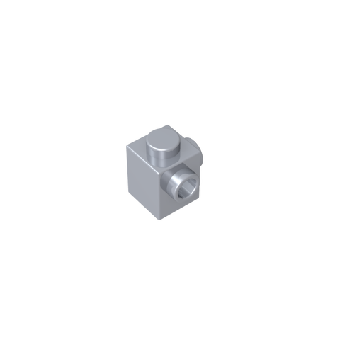 Gobricks,Brick Special 1 x 1 with Studs on 2 Adjacent Sides,26604