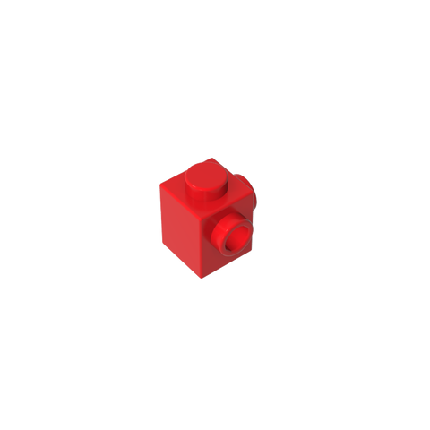 Gobricks,Brick Special 1 x 1 with Studs on 2 Adjacent Sides,26604