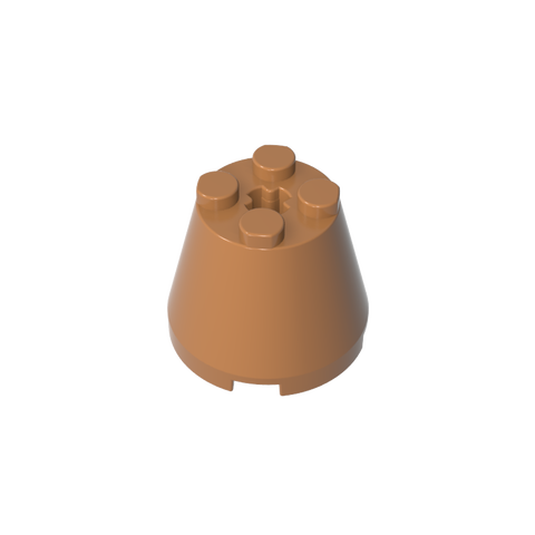 Gobricks,Cone 3 x 3 x 2,6233,45176