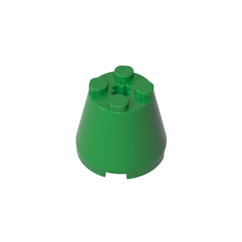 Gobricks,Cone 3 x 3 x 2,6233,45176