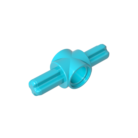 Gobricks,Technic Pin Connector Hub with 2 Axles,27940