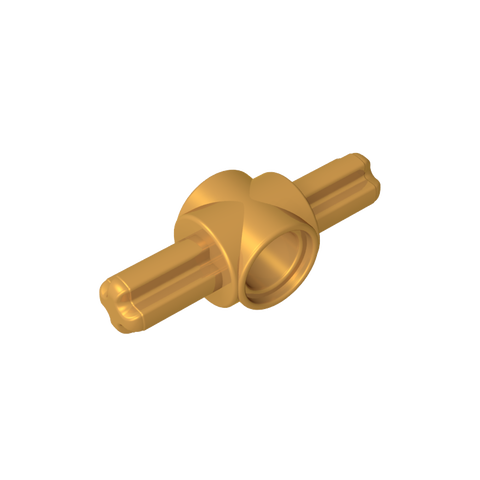 Gobricks,Technic Pin Connector Hub with 2 Axles,27940