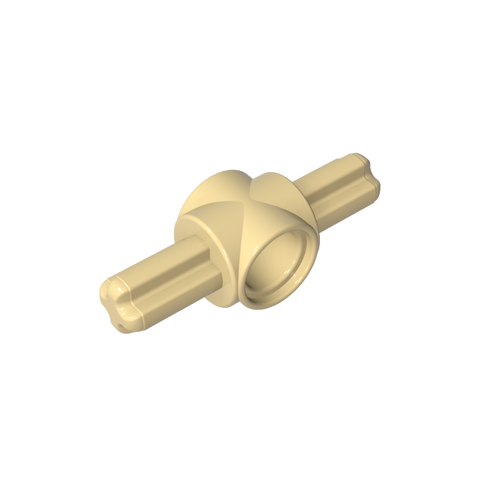 Gobricks,Technic Pin Connector Hub with 2 Axles,27940