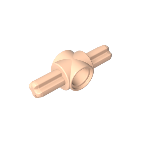 Gobricks,Technic Pin Connector Hub with 2 Axles,27940