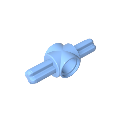 Gobricks,Technic Pin Connector Hub with 2 Axles,27940