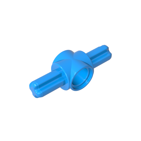 Gobricks,Technic Pin Connector Hub with 2 Axles,27940