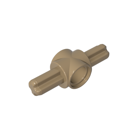 Gobricks,Technic Pin Connector Hub with 2 Axles,27940