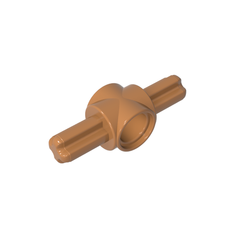 Gobricks,Technic Pin Connector Hub with 2 Axles,27940