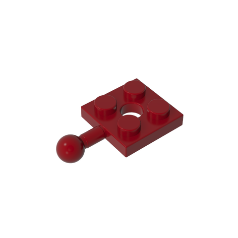 Gobricks,Plate Special 2 x 2 with Towball and Hole,15456,3731,67324