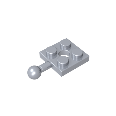 Gobricks,Plate Special 2 x 2 with Towball and Hole,15456,3731,67324