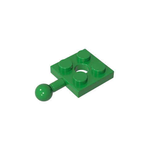 Gobricks,Plate Special 2 x 2 with Towball and Hole,15456,3731,67324