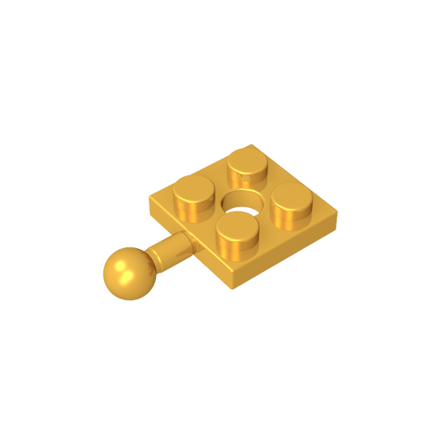 Gobricks,Plate Special 2 x 2 with Towball and Hole,15456,3731,67324