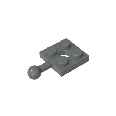 Gobricks,Plate Special 2 x 2 with Towball and Hole,15456,3731,67324