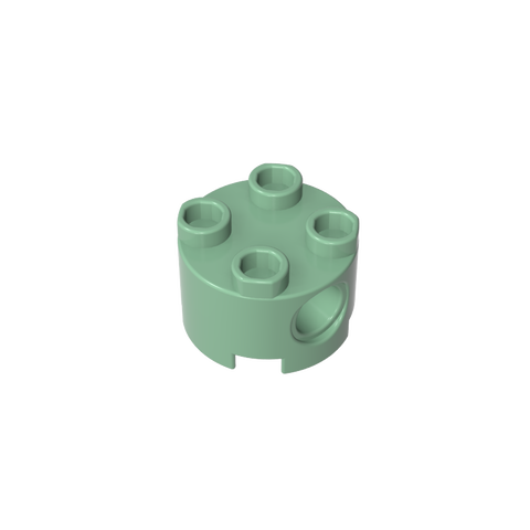 Gobricks,Brick Round 2 x 2 with Pin Holes,17485,79566
