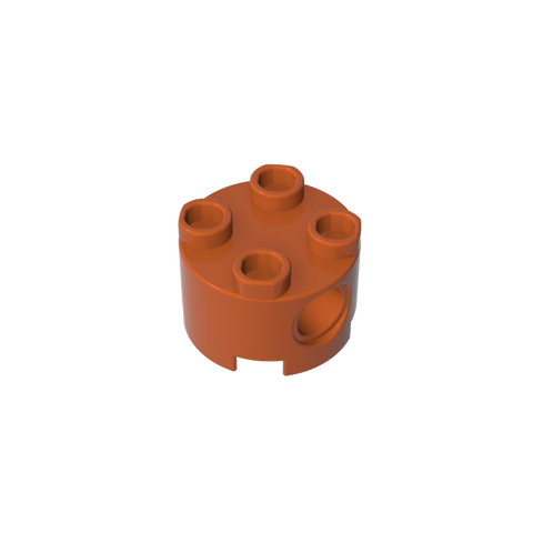 Gobricks,Brick Round 2 x 2 with Pin Holes,17485,79566