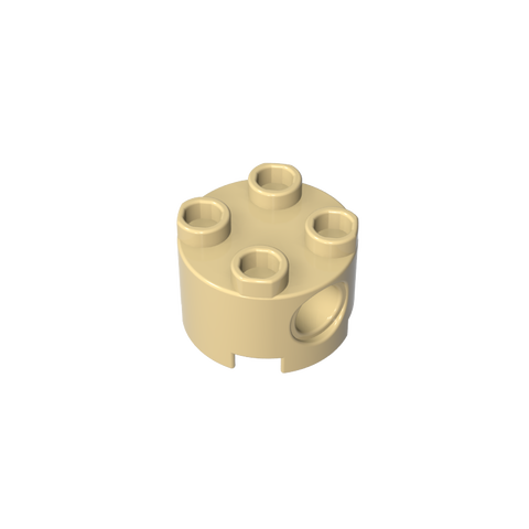 Gobricks,Brick Round 2 x 2 with Pin Holes,17485,79566