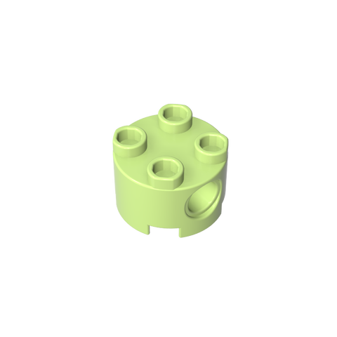 Gobricks,Brick Round 2 x 2 with Pin Holes,17485,79566