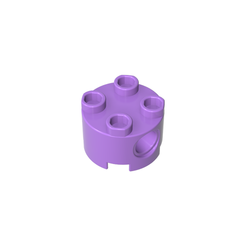 Gobricks,Brick Round 2 x 2 with Pin Holes,17485,79566