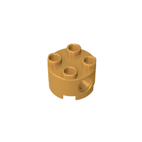 Gobricks,Brick Round 2 x 2 with Pin Holes,17485,79566